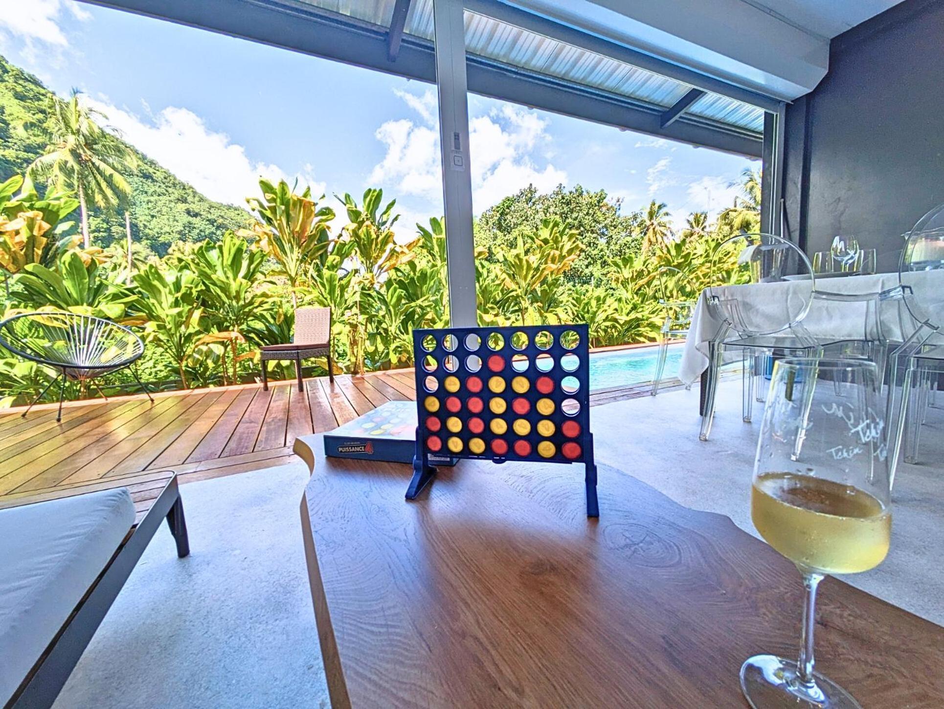 Natura Om Teahupoo Surf Lodge Toanoano Exterior foto